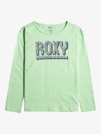 0 The One - Bio-Longsleeve für Mädchen Grün ERGZT03904 Roxy
