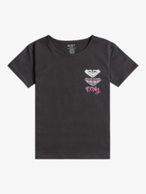 0 Day And Night - Short Sleeves T-shirt for Girls 4 - 16 Black ERGZT04063 Roxy