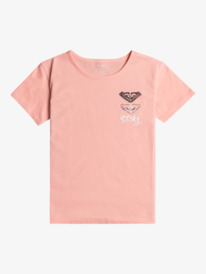 0 Day And Night - T-shirt met Korte mouw voor Meisjes 4-16 Pink ERGZT04063 Roxy