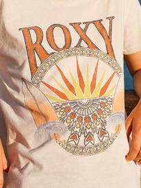 2 Day And Night Vintage - T-shirt met Korte mouw voor Meisjes 4-16 White ERGZT04073 Roxy