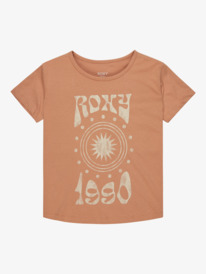 0 Day And Night Vintage - T-shirt met Korte mouw voor Meisjes 4-16 Brown ERGZT04075 Roxy