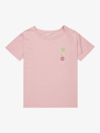 0 Day And Night - T-shirt met Korte mouw voor Meisjes 4-16 Pink ERGZT04116 Roxy