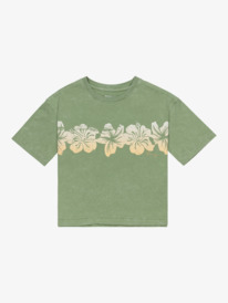 0 Sun For All Seasons - T-shirt met Korte mouw voor Meisjes 4-16 Green ERGZT04118 Roxy