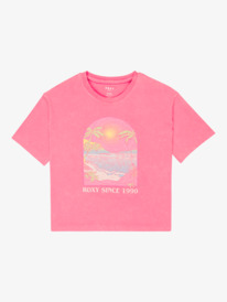 0 Sun For All Seasons - T-shirt met Korte mouw voor Meisjes 4-16 Pink ERGZT04118 Roxy