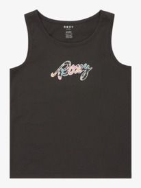 0 There Is Life - Tanktop voor Meisjes 4-16 Black ERGZT04123 Roxy