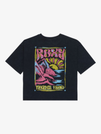 1 Daisy Season - Maglietta a maniche corte da Ragazza 4-16 Black ERGZT04138 Roxy