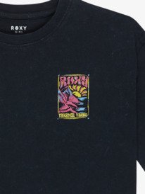 2 Daisy Season - Maglietta a maniche corte da Ragazza 4-16 Black ERGZT04138 Roxy