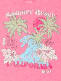 2 Daisy Season - T-shirt met korte mouwen voor Meisjes 4-16 Pink ERGZT04138 Roxy