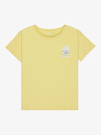 0 Lily Night - Maglietta a maniche corte da Ragazza 4-16 Yellow ERGZT04139 Roxy