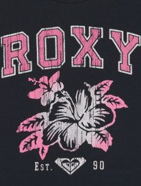 2 Lily Vintage - T-shirt met korte mouwen voor Meisjes 4-16 Black ERGZT04140 Roxy