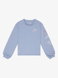 0 Orchidregular Go - Longsleeve für Mädchen 4-16 Blau ERGZT04141 Roxy
