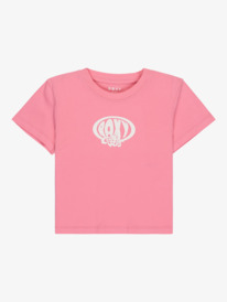 0 Baby One More Time - Cropped T-Shirt for Girls 4-16 Pink ERGZT04143 Roxy