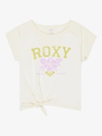 0 Pura Playa - T-shirt met korte mouwen voor Meisjes 4-16 White ERGZT04148 Roxy