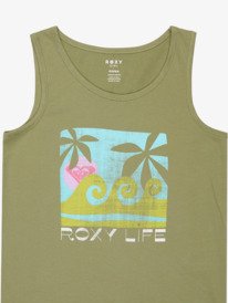 2 Miaregular Vintage - Vest Top for Girls 4-16 Green ERGZT04149 Roxy