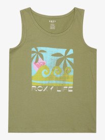 0 Miaregular Vintage - Vest Top for Girls 4-16 Green ERGZT04149 Roxy