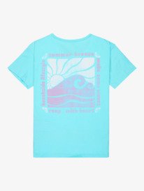 1 Lilyregular Night Vintage - Short Sleeve T-Shirt for Girls 4-16 Blue ERGZT04153 Roxy