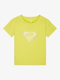 0 Lilyregular Night - Short Sleeve T-Shirt for Girls 4-16 Green ERGZT04154 Roxy