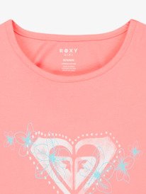 2 Lilyregular Night - Camiseta de manga corta para chicas 4-16 Rosa ERGZT04154 Roxy