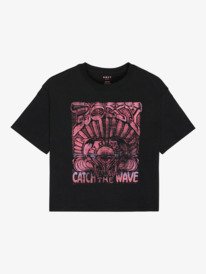 0 Daisyloose Season - T-Shirt &agrave; manches courtes pour Fille 4-16 Noir ERGZT04155 Roxy