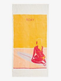 0 Pink Lollipop - Toalla de playa con tejido orgánico para Mujer Blanco ERJAA03834 Roxy