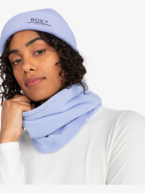 0 Sayna - Technical Fleece Collar for Women Purple ERJAA04179 Roxy