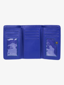 1 Crazy Diamond - Dreifach faltbares Portemonnaie für Frauen Blau ERJAA04202 Roxy