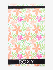 0 Pretty Towel In Full Moon - Basic Towel for Women White ERJAA04351 Roxy
