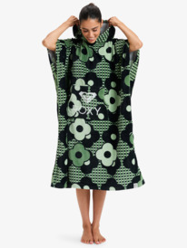 0 Stay Magical Printed - Toalla poncho unisex Negro ERJAA04395 Roxy
