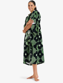 1 Stay Magical Printed - Toalla poncho unisex Negro ERJAA04395 Roxy