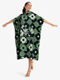 2 Stay Magical Printed - Toalla poncho unisex Negro ERJAA04395 Roxy