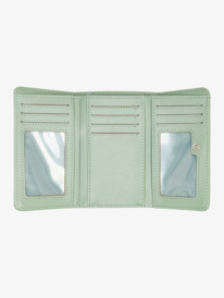2 Crazy Diamond - Tri-Fold Wallet for Women Green ERJAA04404 Roxy