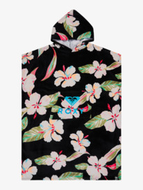 0 Stay Magical Printed - Poncho Towel for Women Black ERJAA04433 Roxy