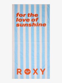 0 Trouble In Town - Toalha de praia para Unissexo Azul ERJAA04463 Roxy
