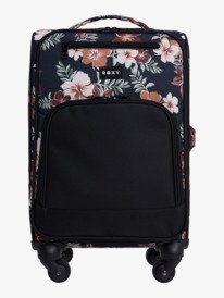0 Cabin Island - Small Wheeled Suitcase for Women Brown ERJBL03328 Roxy