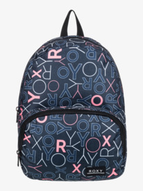 0 Always Core Printed 8L - Mochila Pequeña para Mujer Negro ERJBP04496 Roxy