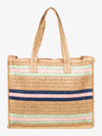4 Splendid Sun - Bolsa de Playa con Asas para Mujer Amarillo ERJBP04537 Roxy