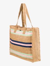 3 Splendid Sun - Bolsa de Playa con Asas para Mujer Amarillo ERJBP04537 Roxy