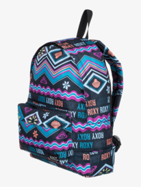 1 Sugar Baby Printed 16L - Small Backpack for Women Black ERJBP04668 Roxy