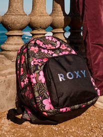 0 Shadow Swell Printed  - Medium Backpack for Women Black ERJBP04883 Roxy