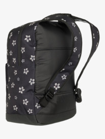 3 Here You Are Printed - Medium Backpack for Women Black ERJBP04885 Roxy
