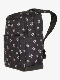 1 Here You Are Printed - Medium Backpack for Women Black ERJBP04885 Roxy