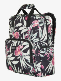 3 Better With Sun Printed - Medium Backpack for Women Black ERJBP04886 Roxy