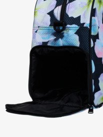 6 Feel Happy - Medium Sport Duffle Bag for Women Black ERJBP04889 Roxy