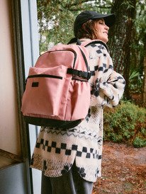 0 Gateline - Mochila mediana para mujer Rosa ERJBP04891 Roxy