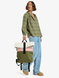 1 Pop It - Mochila média para Mulher Verde ERJBP04892 Roxy