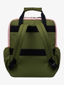 4 Schoolie - Medium Backpack for Women Green ERJBP04893 Roxy