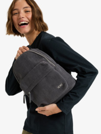 0 Feeling Vibes Small - Kleiner Rucksack für Frauen Grau ERJBP04900 Roxy