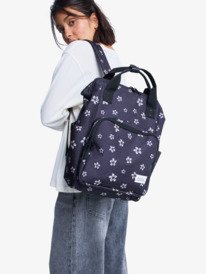 3 Swifty - Mochila média para mulher Preto ERJBP04916 Roxy