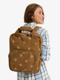 0 Feeling Emby - Mittelgroßer Rucksack für Frauen Braun ERJBP04933 Roxy
