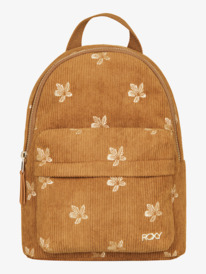 0 Feeling Emby - Mochila pequena para mulher Marrom ERJBP04935 Roxy